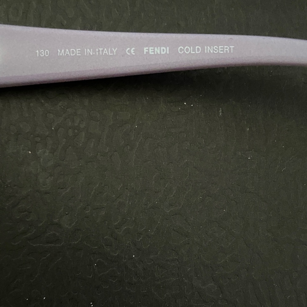 LOW START Fendi Lavender Rectangular Eyewear size 53 - Picture 3 of 7